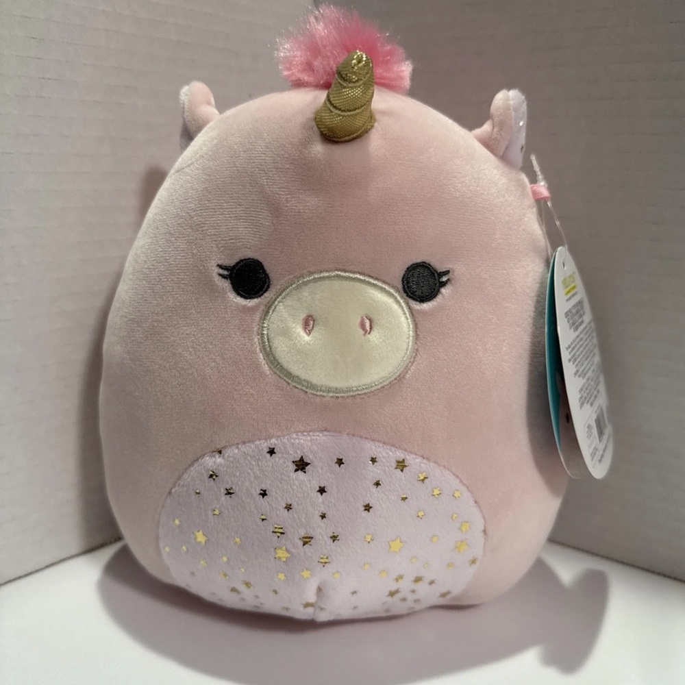 Squishmallows Mikah The Pink Unicorn Stars 8" Plush Stuffed Animal Kelly Toy NWT